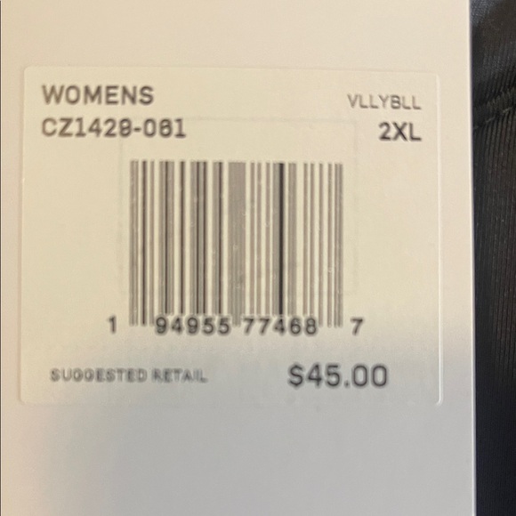 Nike Women’s Elite Long Sleeve Volleyball Jersey in gray Size 2XL - Picture 7 of 7